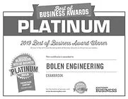 2019 Best of Business Award