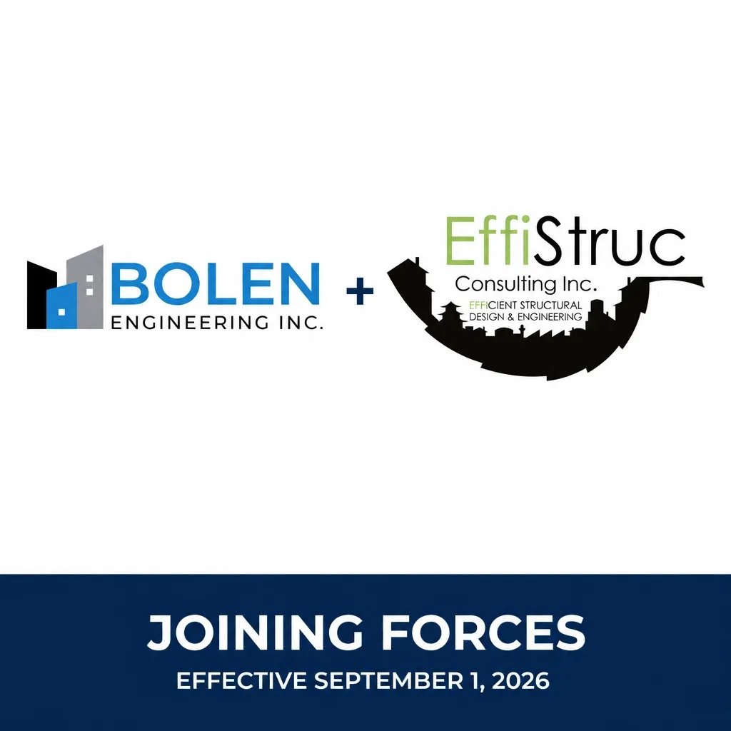 Bolen Engineering and Effistruc Consulting Announce Merger to Expand Western Canada Operations cover image